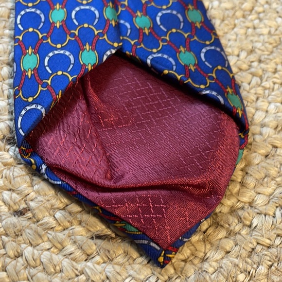 Christian Dior Equestrian Tie - Picture 3 of 6